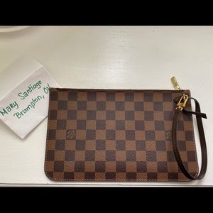 SOLD LV Neverfull Pouch